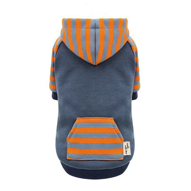 Dog clothes hooded