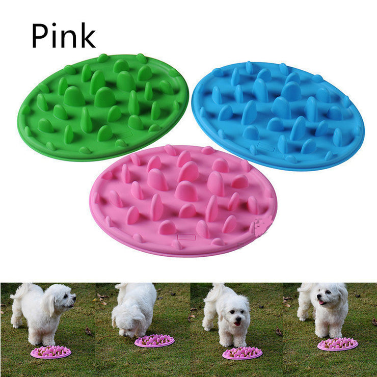 Dog Slow Food Anti-choke Silicone Pet Slow Food Bowl
