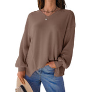 Women's Casual Loose All-match Bottoming Shirt Top