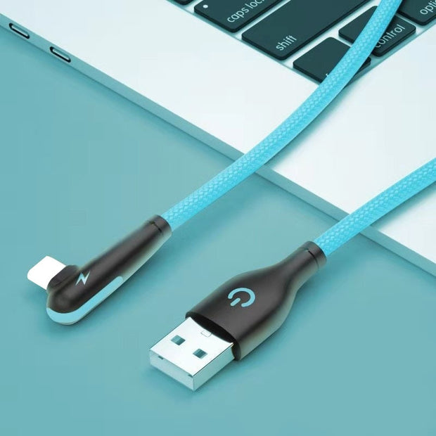 New Data Cable Mini Two-color Elbow