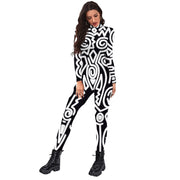 Women's Stretch One-piece Bodysuit Stage Costume