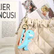 Trending Creative Leather Keychain Pendant Cartoon Doll Ornaments