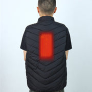 Electric Clothes Heater Band Winter Outdoors For Men And Women One Drag Three Vest Clothing
