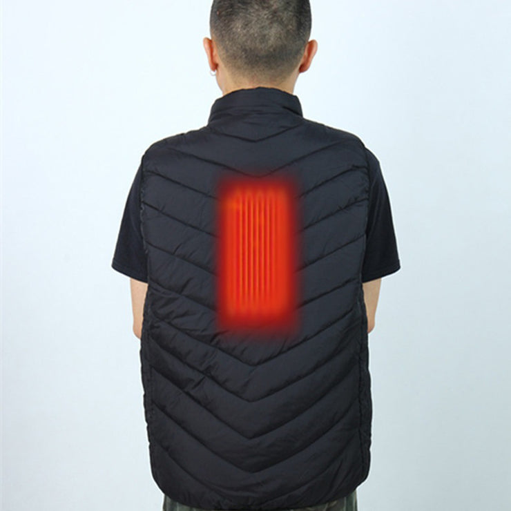 Electric Clothes Heater Band Winter Outdoors For Men And Women One Drag Three Vest Clothing