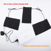 Electric Clothes Heater Band Winter Outdoors For Men And Women One Drag Three Vest Clothing