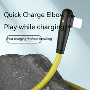 New Data Cable Mini Two-color Elbow