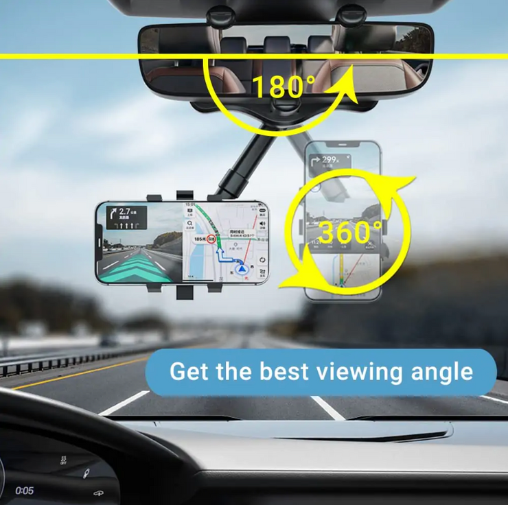 360° Rotatable Smart Phone Car Holder