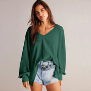 Women's Casual Loose All-match Bottoming Shirt Top