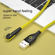 New Data Cable Mini Two-color Elbow