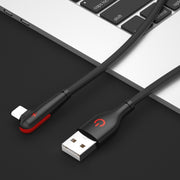New Data Cable Mini Two-color Elbow